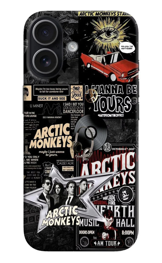 Arctic Monkeys Design iPhone 17 Back Cover